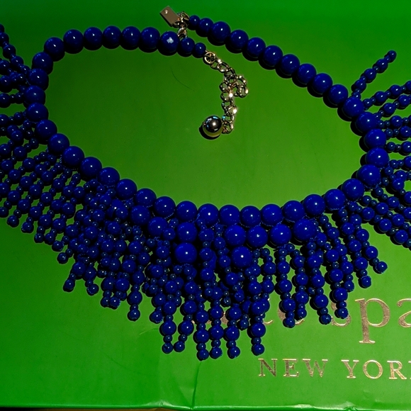 kate spade Jewelry - Kate spade blue necklace